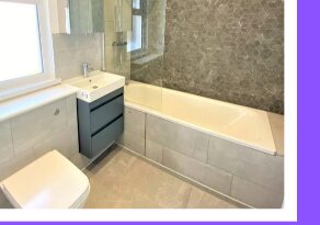 A modern bathroom