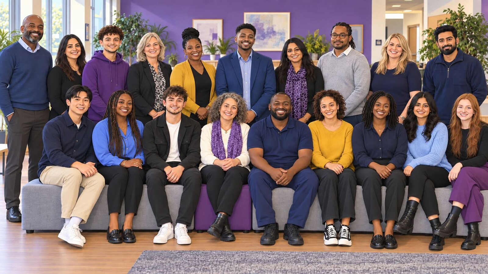 The Foundations Youth Support Services team